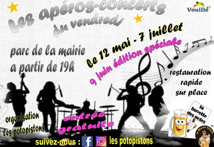 illustration de la manifestation Les apéros concerts du vendredi