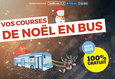 Vos courses de Noël en Bus