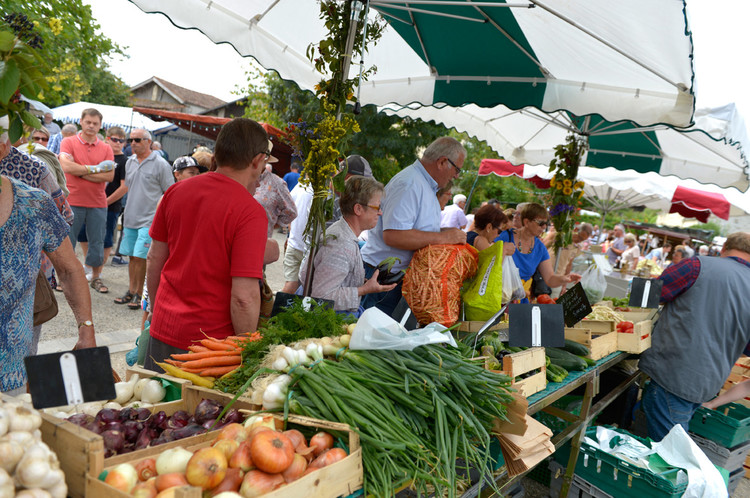 Le marché sur l'eau du Vanneau-Irleau