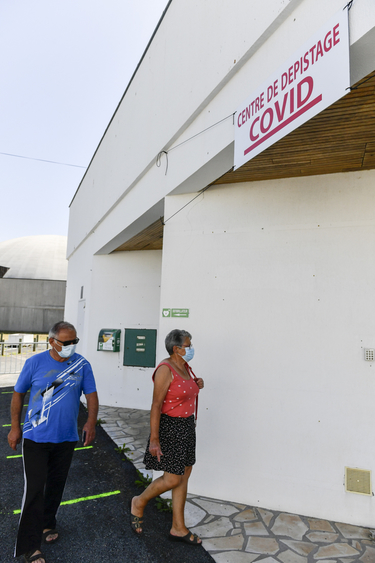 Les prélèvements ont lieu au parc des expositions ©Darri