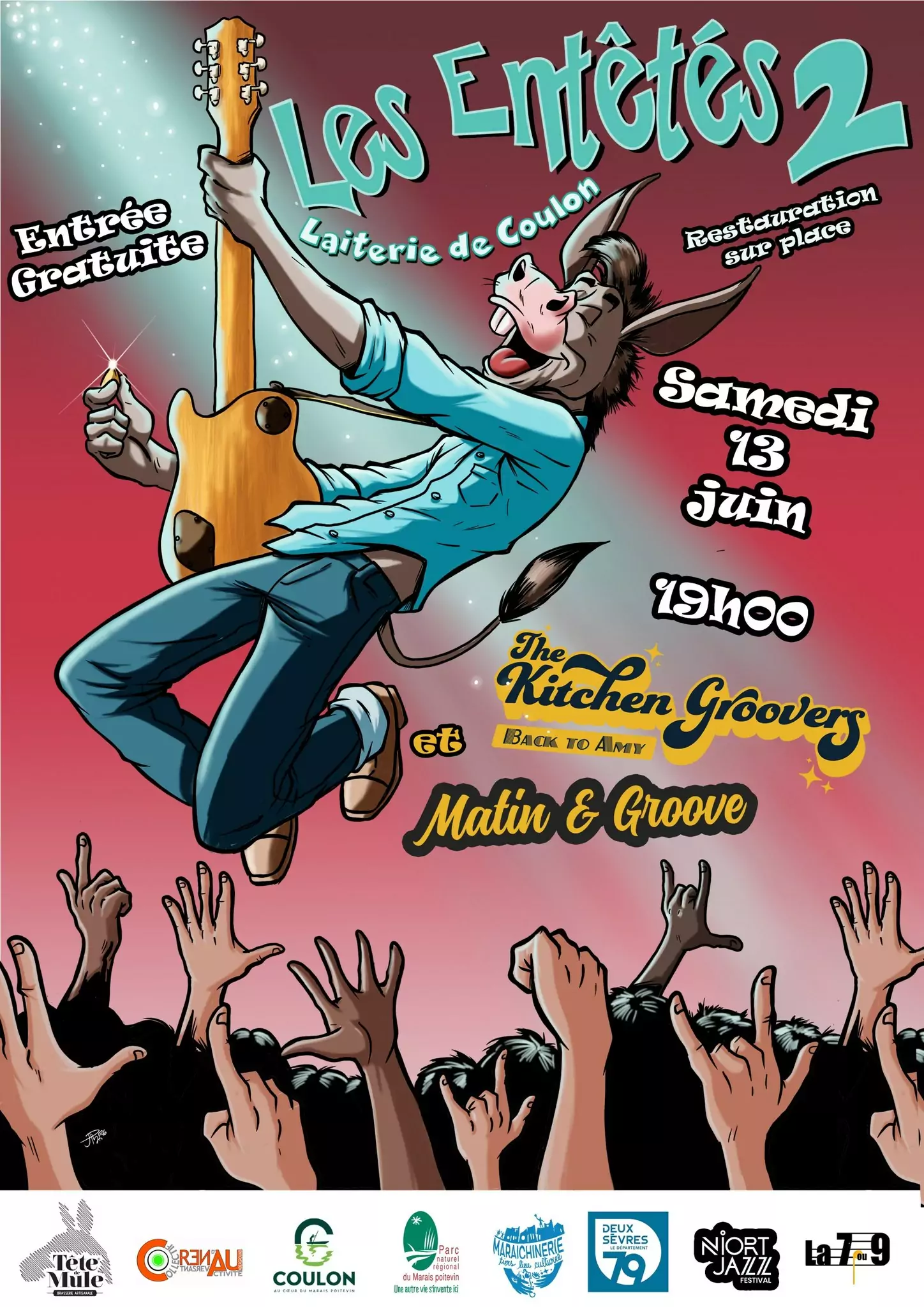 Festival : Les Entêtés à Coulon