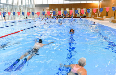 Ouverture de la piscine de Pré-Leroy