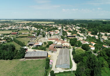 Vue aérienne Epannes