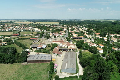 Vue aérienne Epannes