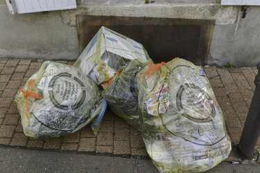 Les emballages sont déjà collectés en sacs jaunes©Darri
