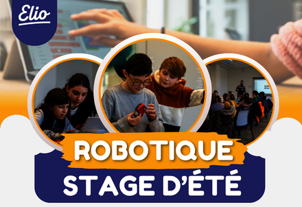 illustration de la manifestation 🤖 Découvre la robotique cet été avec Niort TECH !