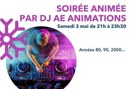 illustration de la manifestation Soirée DJ sur glace 🎧❄️