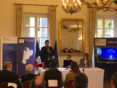 Les chefs d’entreprises des Deux-Sèvres sont reçus en Préfecture 