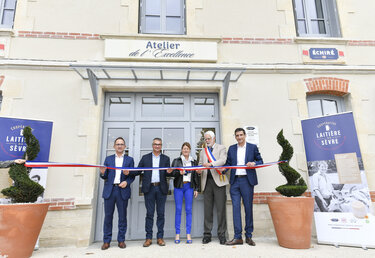 Inauguration de l?atelier del?excellence a Echire la maison du beurre d?Echire