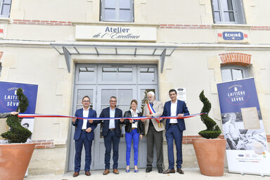 Inauguration de l?atelier del?excellence a Echire la maison du beurre d?Echire