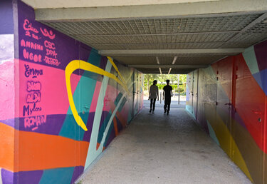 Inauguration chantier participatif au Clou Bouchet en presence de M. Jerome Baloge