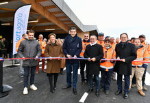 Inauguration de la decheterie de Souché