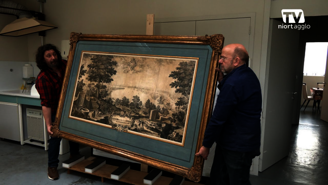 Une œuvre du MADD de Bordeaux restaurée au sein de l’atelier de restauration du musée d’Agesci.