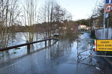 Crues de la Sevres en fevrier 2021