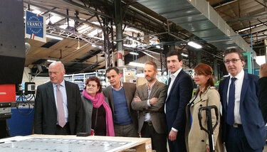Visite de l'entreprise ENO, 5 avril 2018 ©I.Toesca