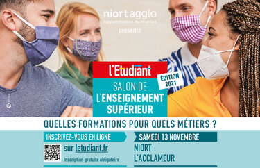 salon de l'étudiant le 13 novembre 2021 à Niort