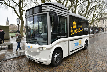 Navette électrique en test ©Bruno Derbord