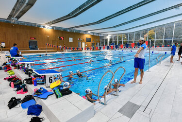 Ouverture de la piscine de Pré-Leroy