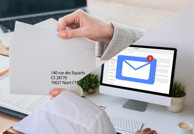 Envoyer par courrier / courriel