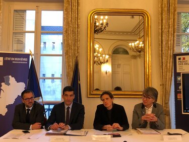 Les chefs d’entreprises des Deux-Sèvres sont reçus en Préfecture 
