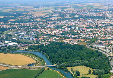 Vue aérienne