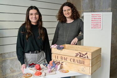 Crabie Shop à la boutique éphémère de l'office de commerce