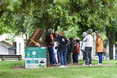 Compostage collectif au Pontreau
