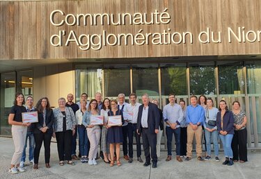 Photo des lauréats du Challenge de la Mobilité 2023
